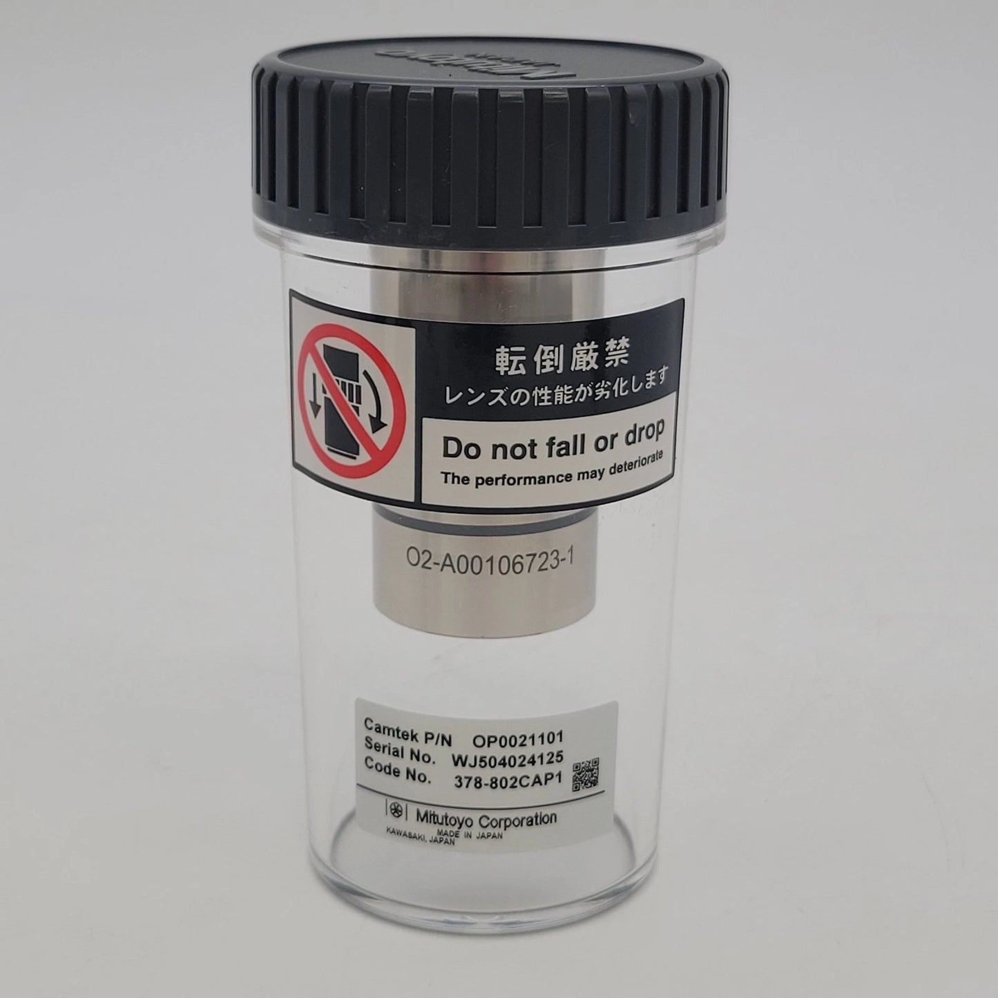 Camtek Mitutoyo Microscope Objective 2x ∞/0 f=200