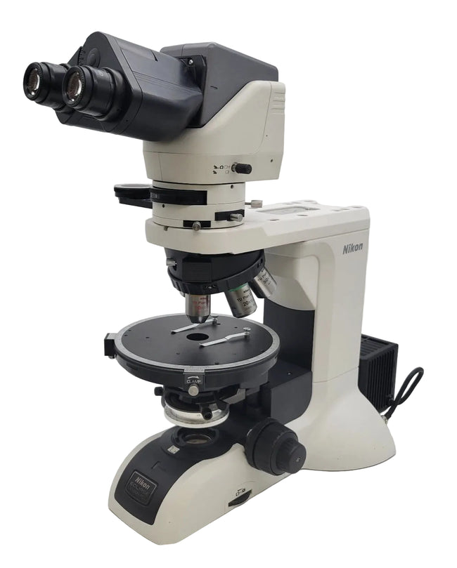 Nikon Microscope Eclipse LV100N POL with Tilting Telescoping Head Polarizing