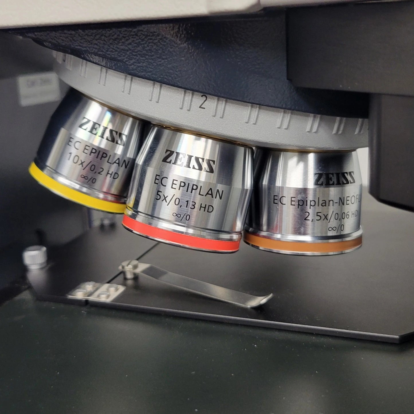 Zeiss Microscope Motorized AXIO Imager.M2m w. DIC, Reflected & Transmitted Light Metallurgy/Materials