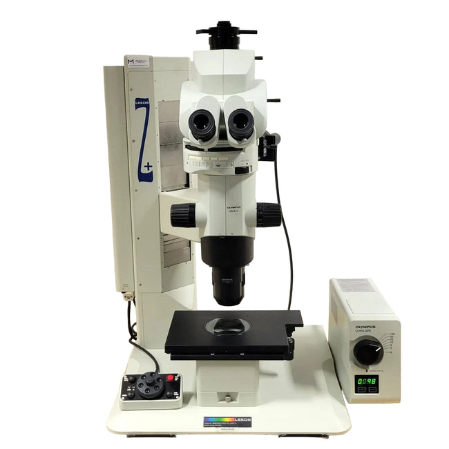 Olympus Macro Zoom Microscope MVX10 with Fluorescence & Motorized Leeds Z+ Stand