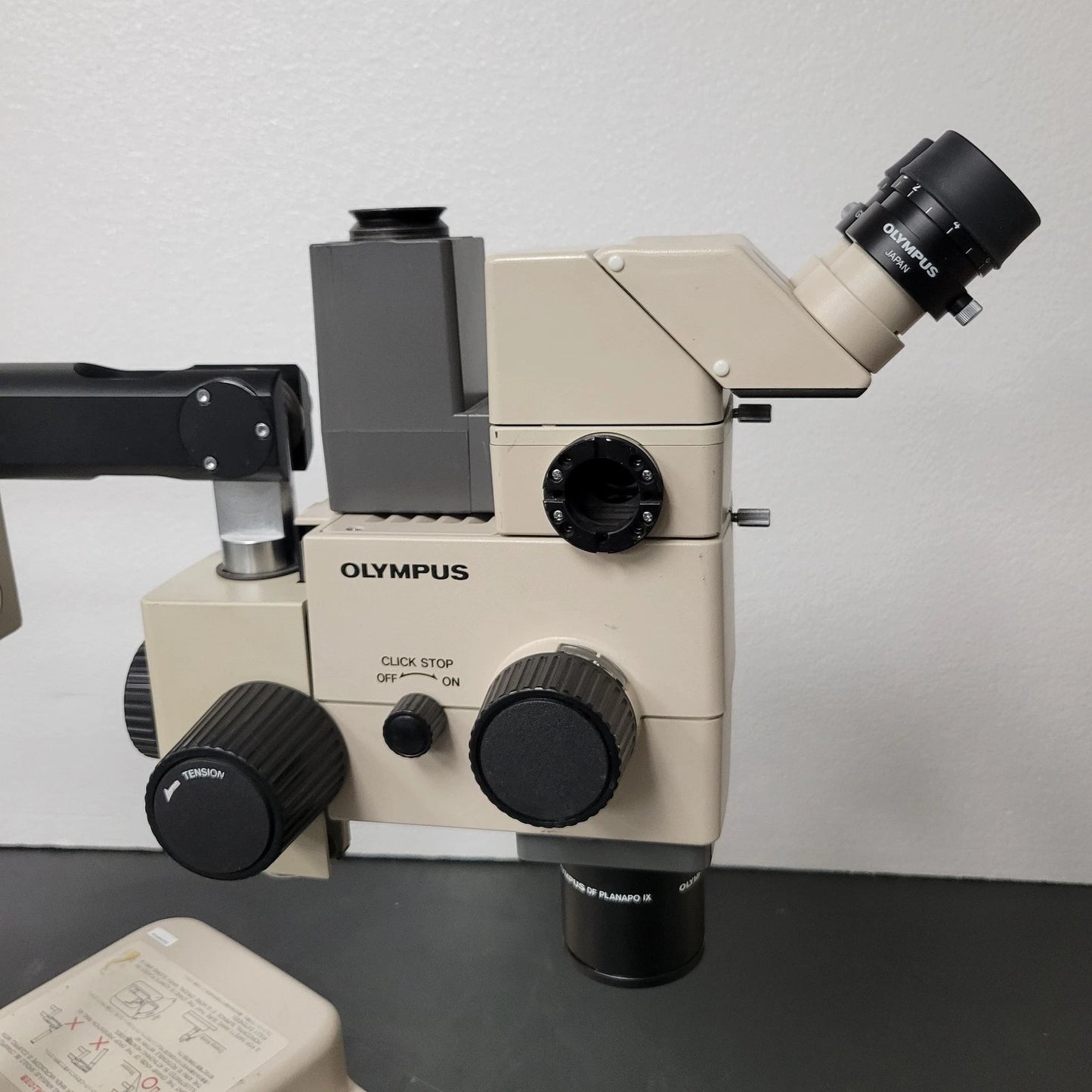 Olympus Stereo Microscope SZH10 with Photo Port and Boom Stand