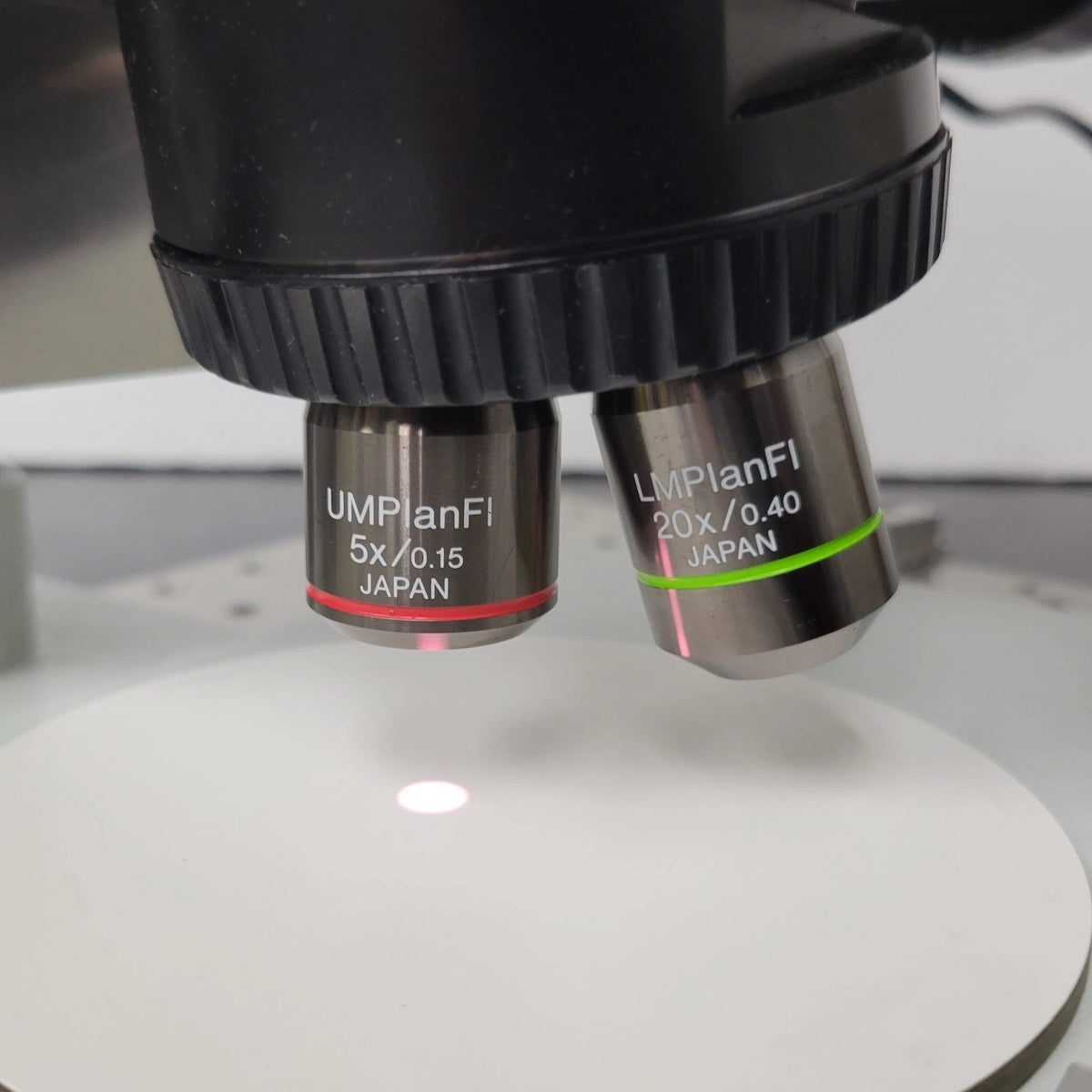 Olympus Metallurgical Reflected Light Microscope with Trinocular Head & Camera