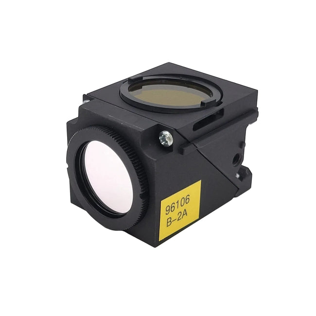Nikon Microscope Fluorescence Filter Cube B-2A Quadfluor for Eclipse Blue Excitation