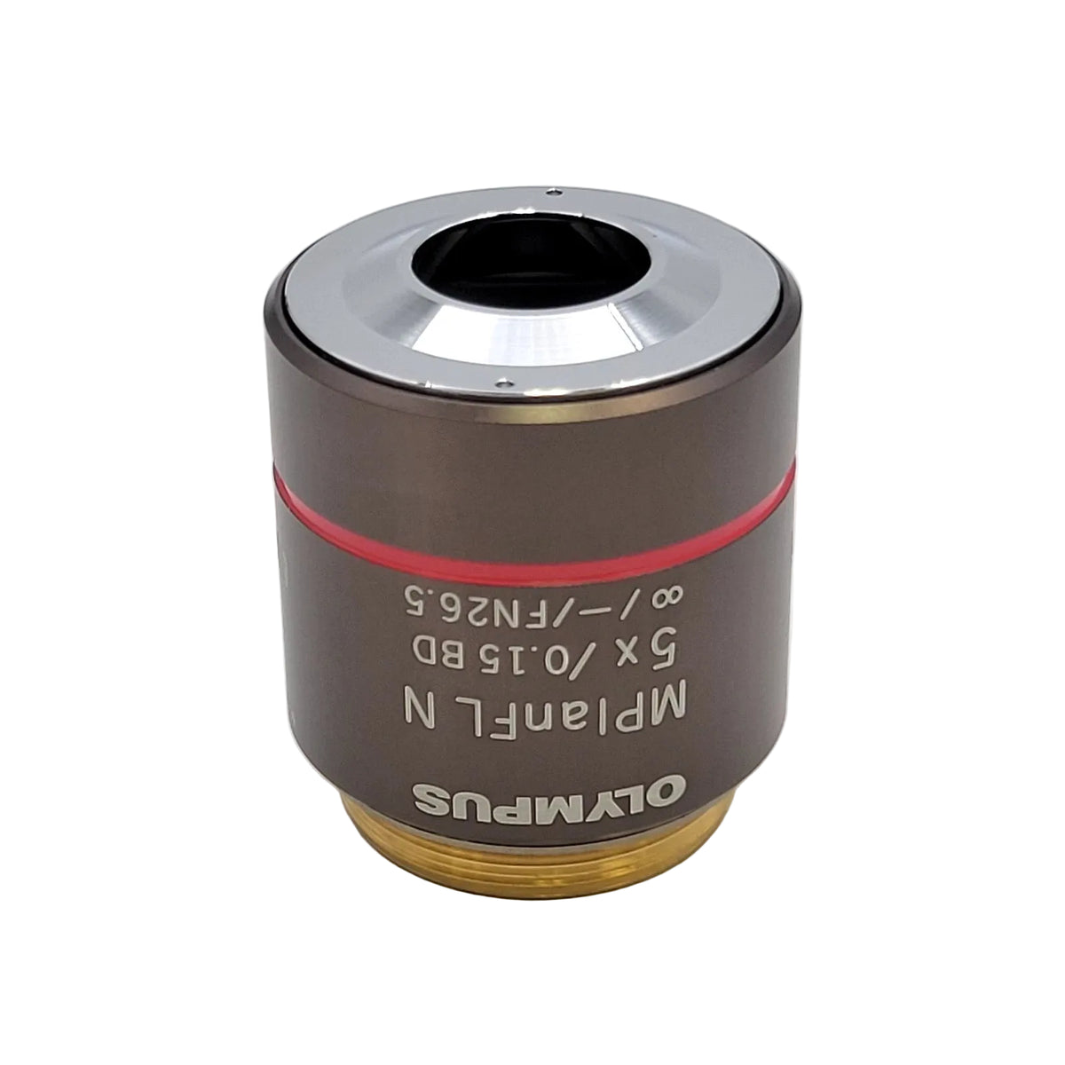 Olympus Microscope Objective MPlanFL N 5x BD Brightfield Darkfield