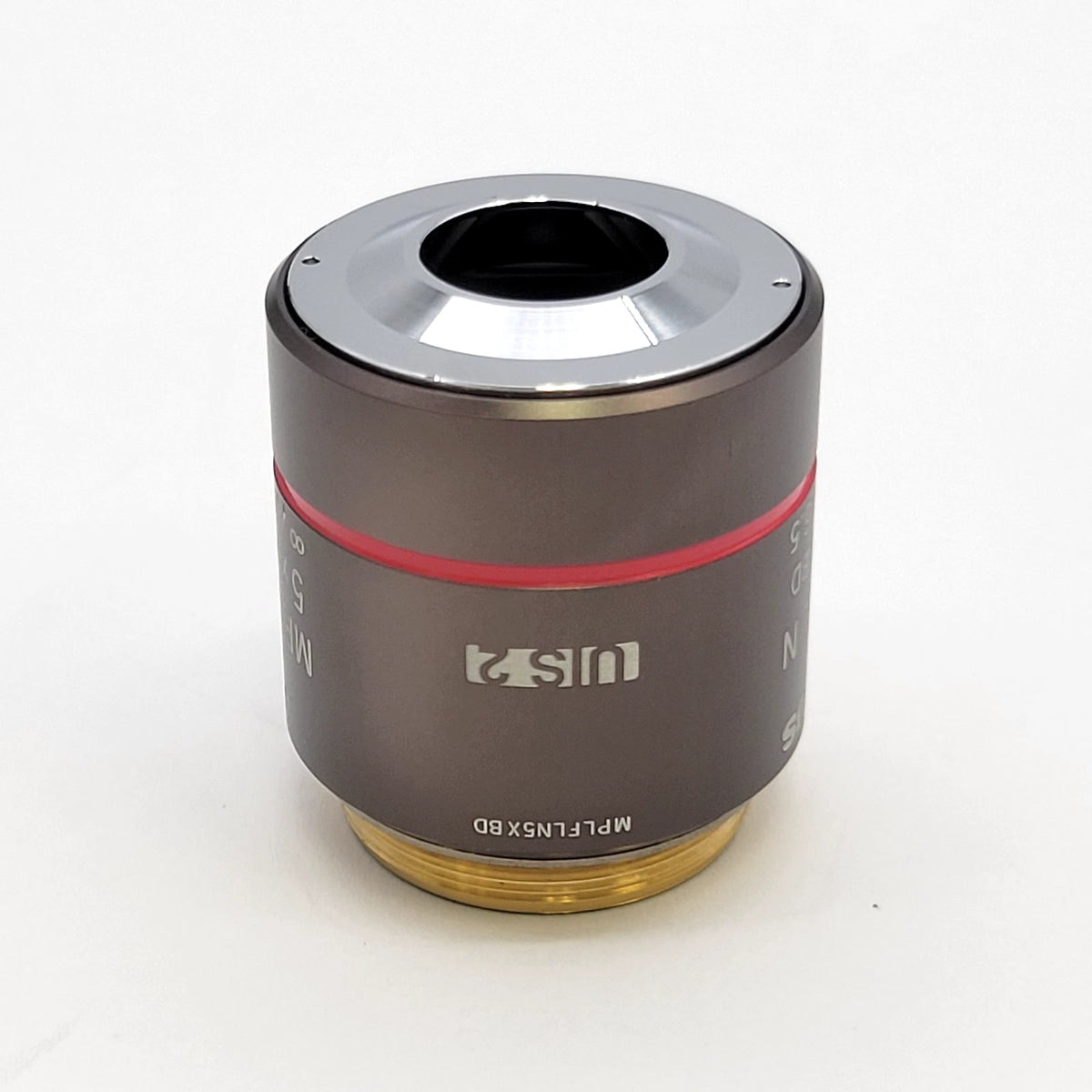 Olympus Microscope Objective MPlanFL N 5x BD Brightfield Darkfield