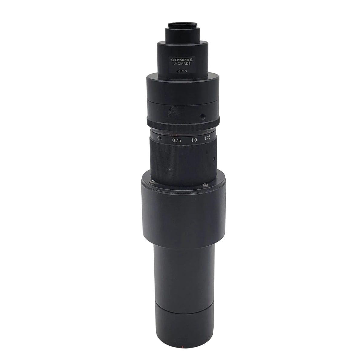 Olympus Microscope U-TVZ Zoom Camera Adapter 0.5-1.25x with U-CMAD3 C-Mount