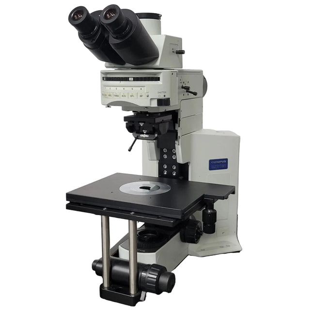 Olympus Microscope BX51WI Water Immersion Stand with Erect Image Trinocular Head