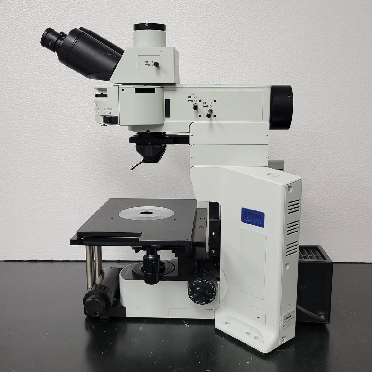 Olympus Microscope BX51WI Water Immersion Stand with Erect Image Trinocular Head