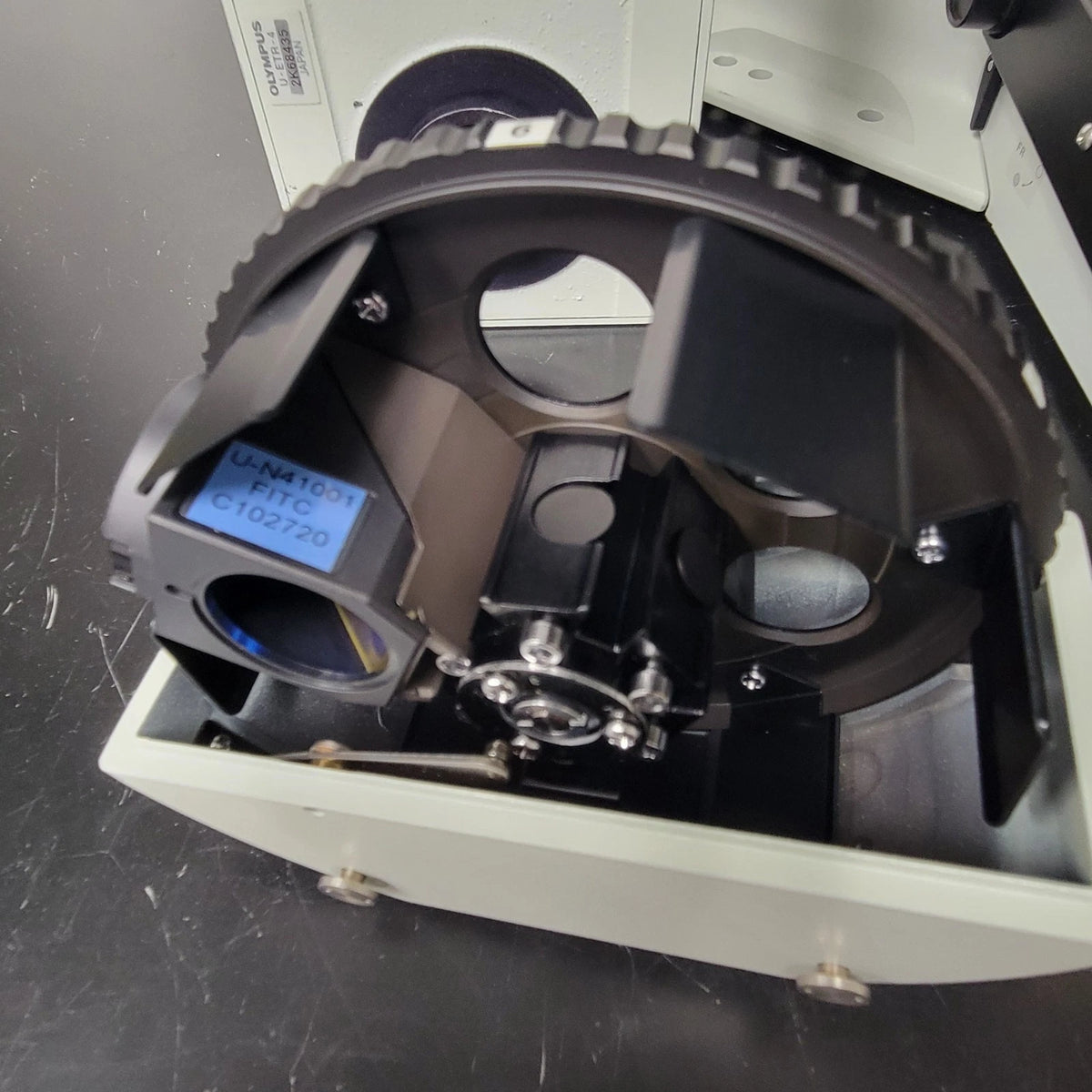 Olympus Microscope BX51WI Water Immersion Stand with Erect Image Trinocular Head
