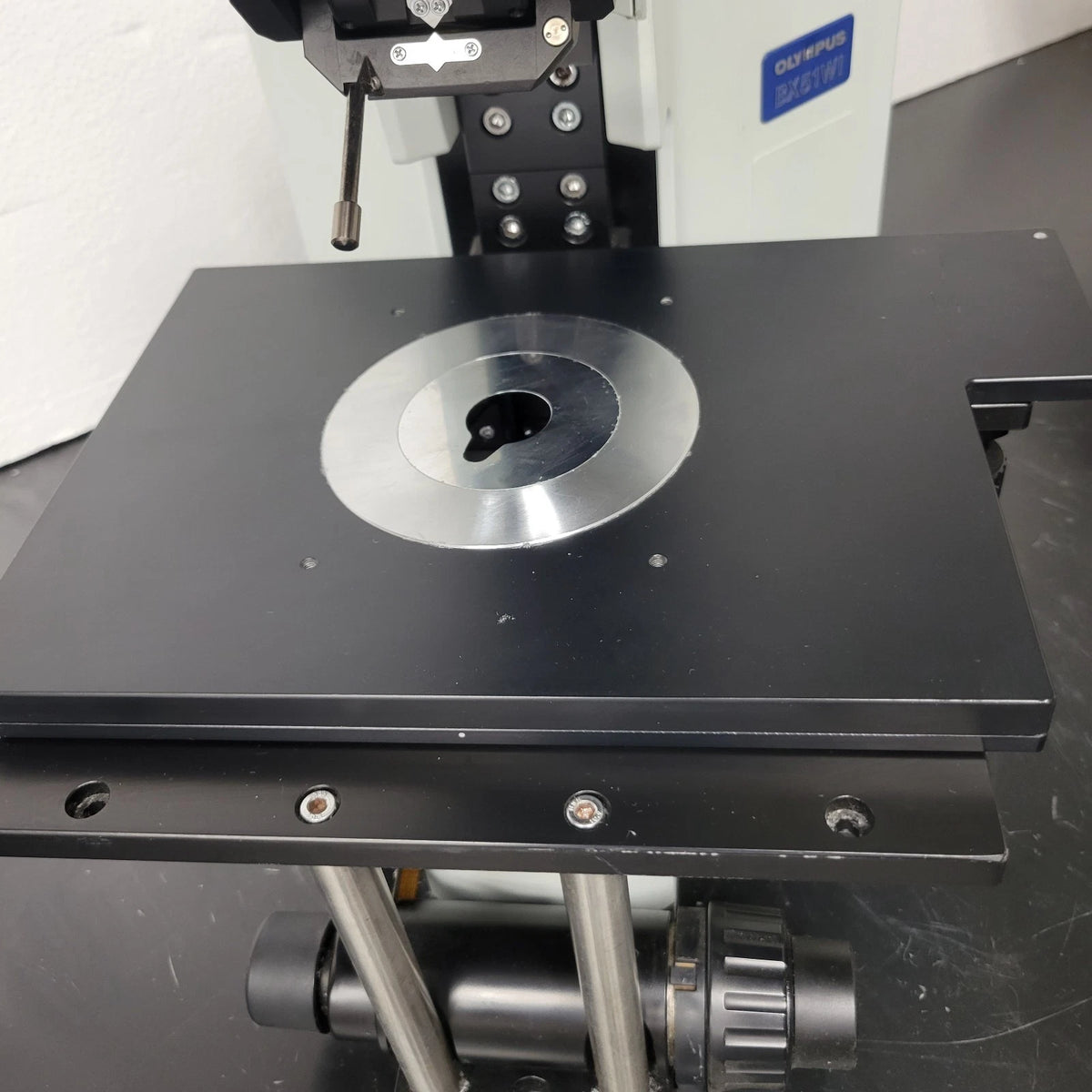 Olympus Microscope BX51WI Water Immersion Stand with Trinocular Head