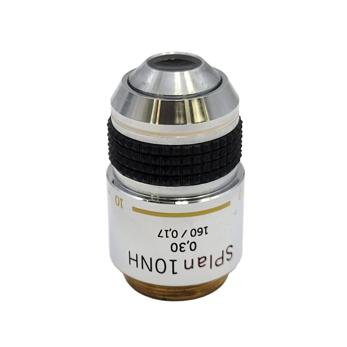 Olympus Microscope Objective SPlan 10x NH Negative High Phase Contrast 10NH - Microscope Marketplace