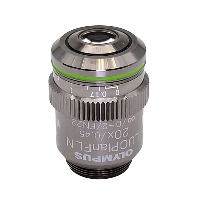 Olympus Microscope Objective LUCPlanFL N 20x   ∞/0-2/FN22 - microscopemarketplace