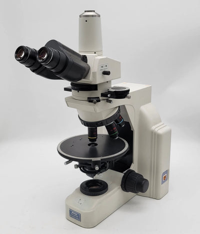 Nikon Microscope Eclipse E400 Pol with Trinocular Head - microscopemarketplace