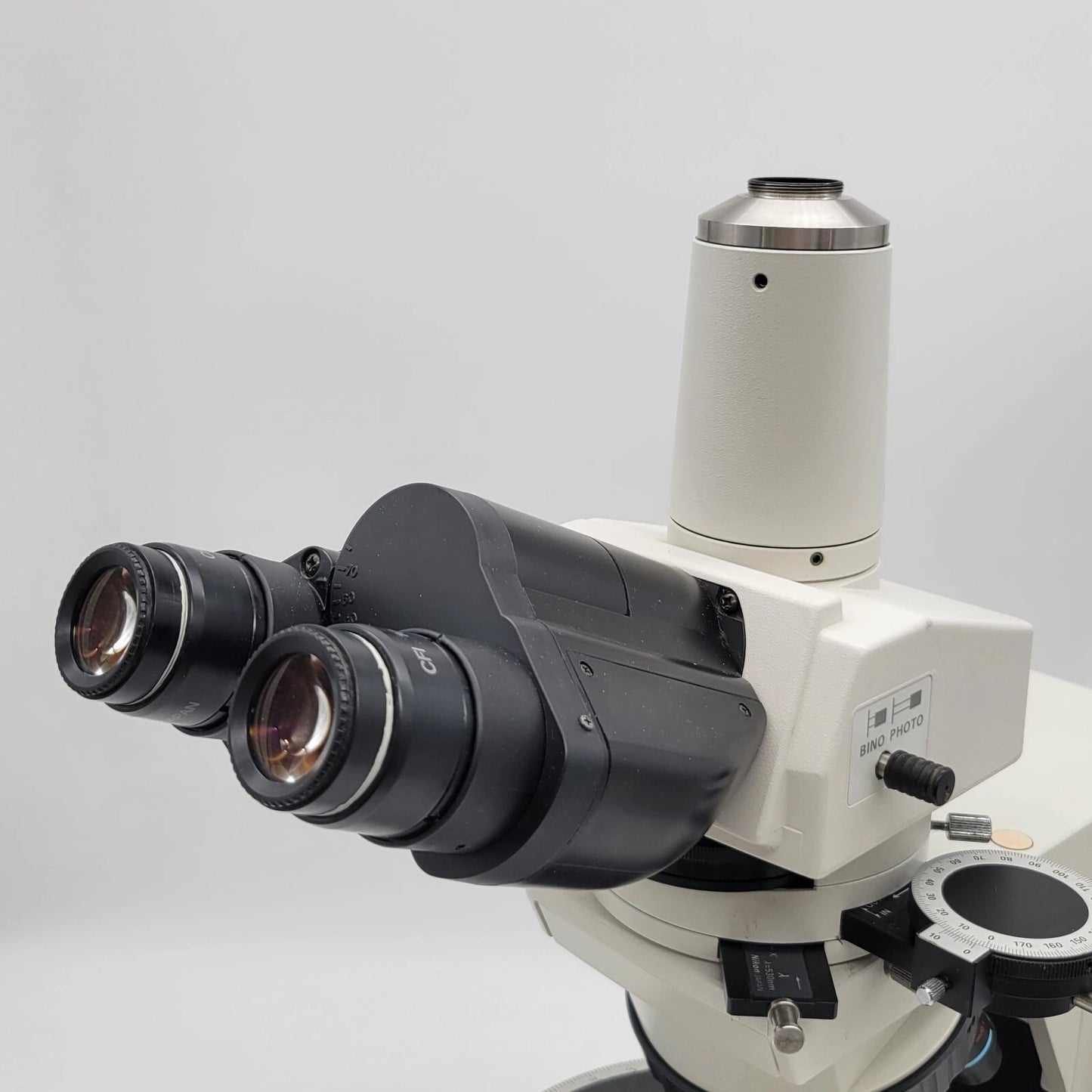 Nikon Microscope Eclipse E400 Pol with Trinocular Head - microscopemarketplace