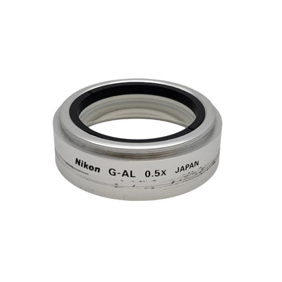 Nikon Microscope G-AL 0.5X auxiliary Objective Lens - microscopemarketplace