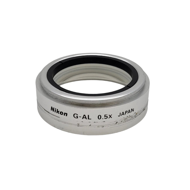 Nikon Microscope G-AL 0.5X auxiliary Objective Lens - microscopemarketplace