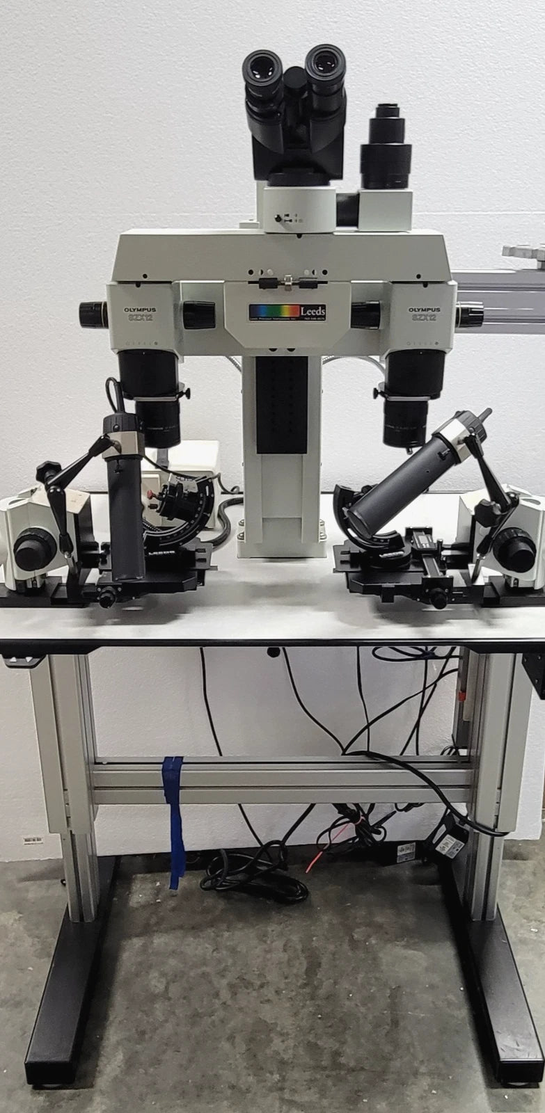 Olympus Leeds Forensics Bullet Comparison Microscope SZX12 with Motorized Table - Microscope Marketplace