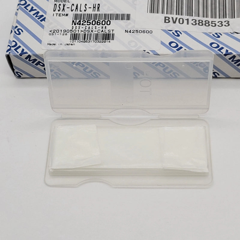 Olympus Microscope DSX-CALS-HR Calibration Sample Slide for DSX - Microscope Marketplace