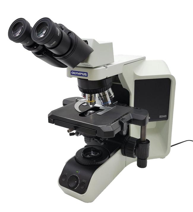 Olympus Microscope BX43 with Fixed Binocular Head and 100x - microscopemarketplace