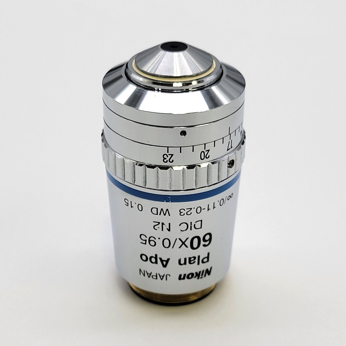 Nikon Microscope Objective Plan Apo 60x Dry DIC N2 ∞/0.11-0.23 WD 0.15 - microscopemarketplace