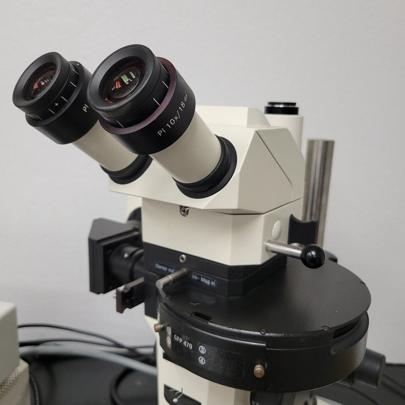 Zeiss Kramer Stereo Microscope Stemi SV11 Apo w. Fluorescence & Triple Nosepiece - microscopemarketplace