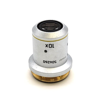 Leica Microscope Objective N Plan 10x Ph1 ∞/-/B 506260 Phase Contrast - microscopemarketplace