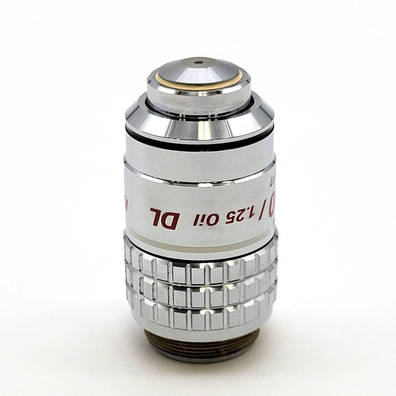 Nikon Microscope Objective Plan 100x 1.25 Oil DL Ph4 160/0.17 Phase Contrast - microscopemarketplace