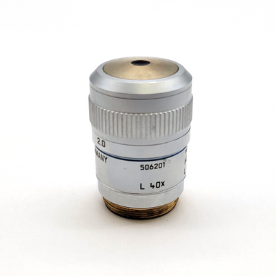 Leica Microscope Objective HCX PL Fluotar L 40x ∞/0-2/C 506201 - microscopemarketplace