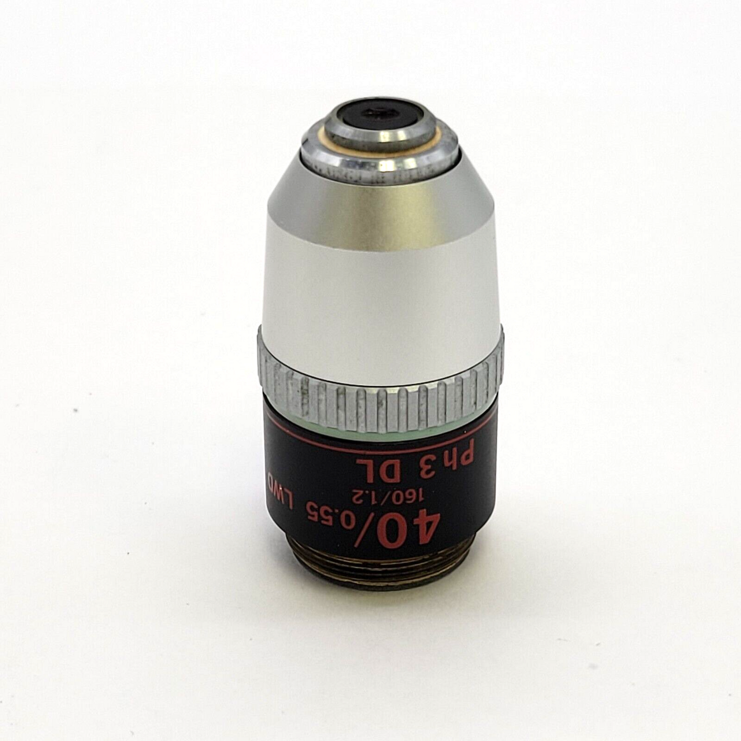 Nikon Microscope Objective 40x LWD Ph3 DL 160/1.2 Phase Contrast - microscopemarketplace