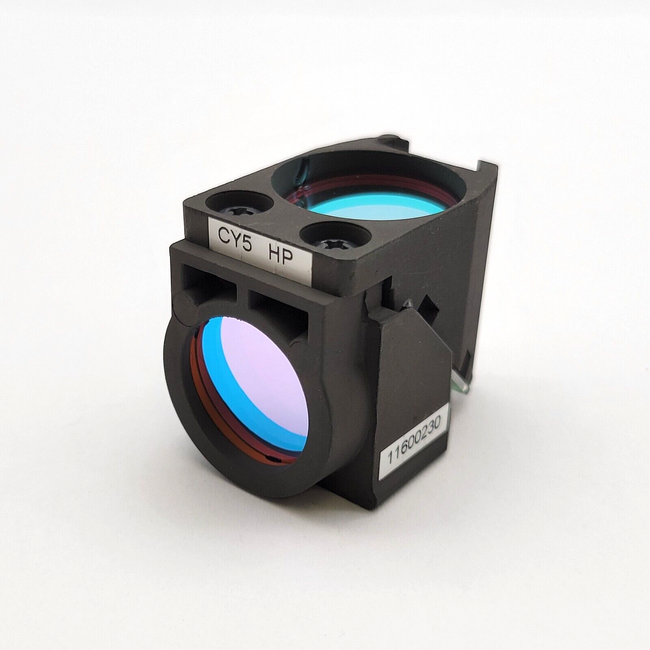 Leica Microscope Fluorescence Filter Cube CY5 HP 11600230 Size K - microscopemarketplace