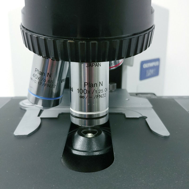 Olympus Plan N 100X oil objective