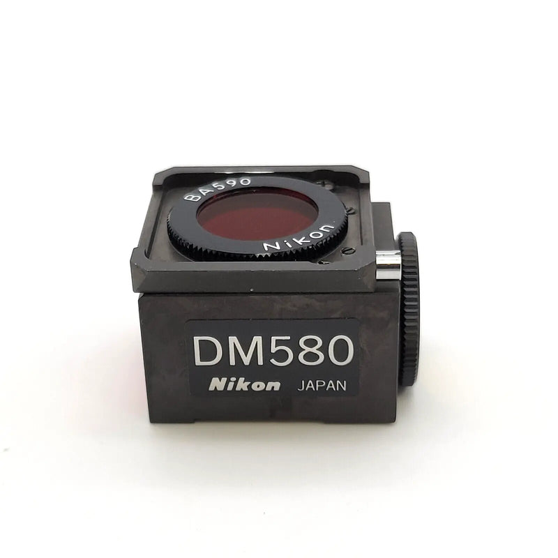 Nikon Microscope Fluorescence Filter Cube G-2A DM580 Diaphot Labophot Optiphot - microscopemarketplace