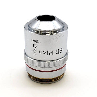 Nikon Microscope Objective BD Plan 5x 210/0 - microscopemarketplace
