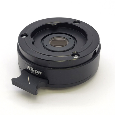 Nikon Microscope Intermediate Tube with Simple Analyzer Slider - microscopemarketplace