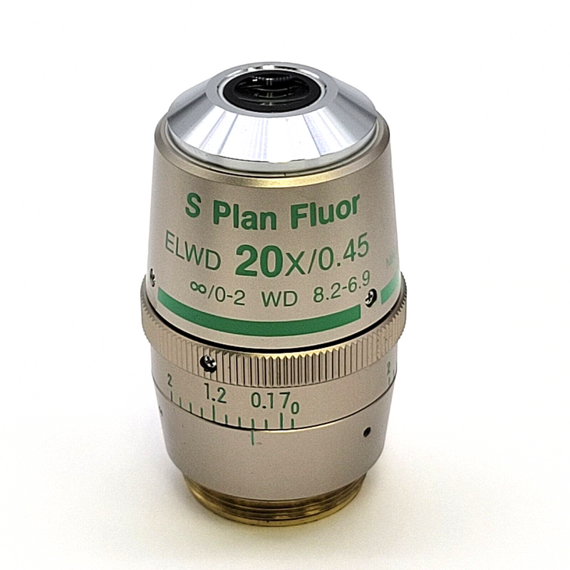 Nikon Microscope Objective S Plan Fluor ELWD 20x ADM Ph1 - microscopemarketplace