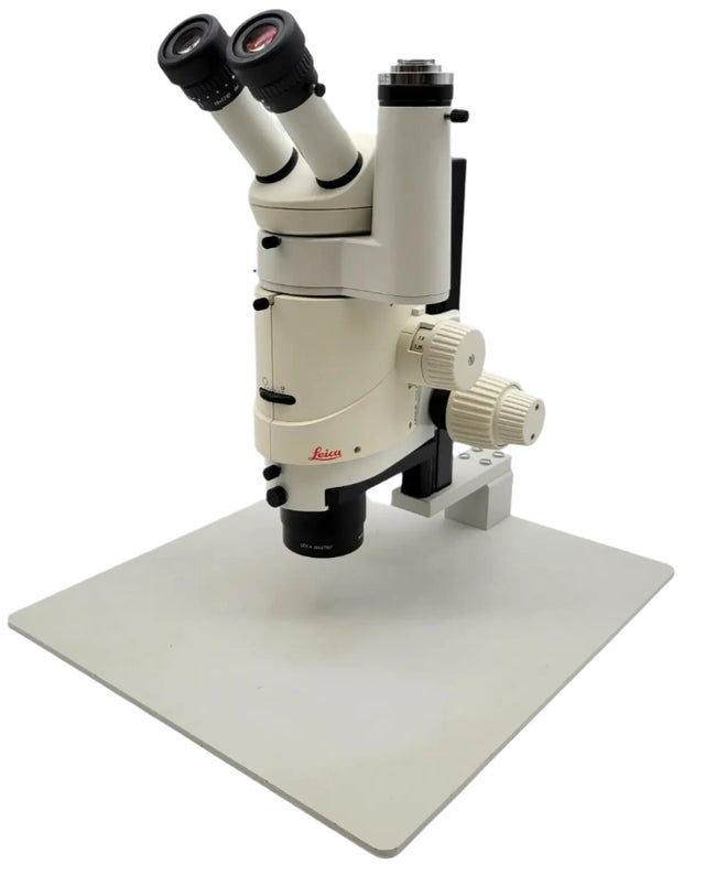 Leica Stereo Microscope MZ16 with Planapo 1.0x, Revolving Nosepiece, & Phototube - microscopemarketplace