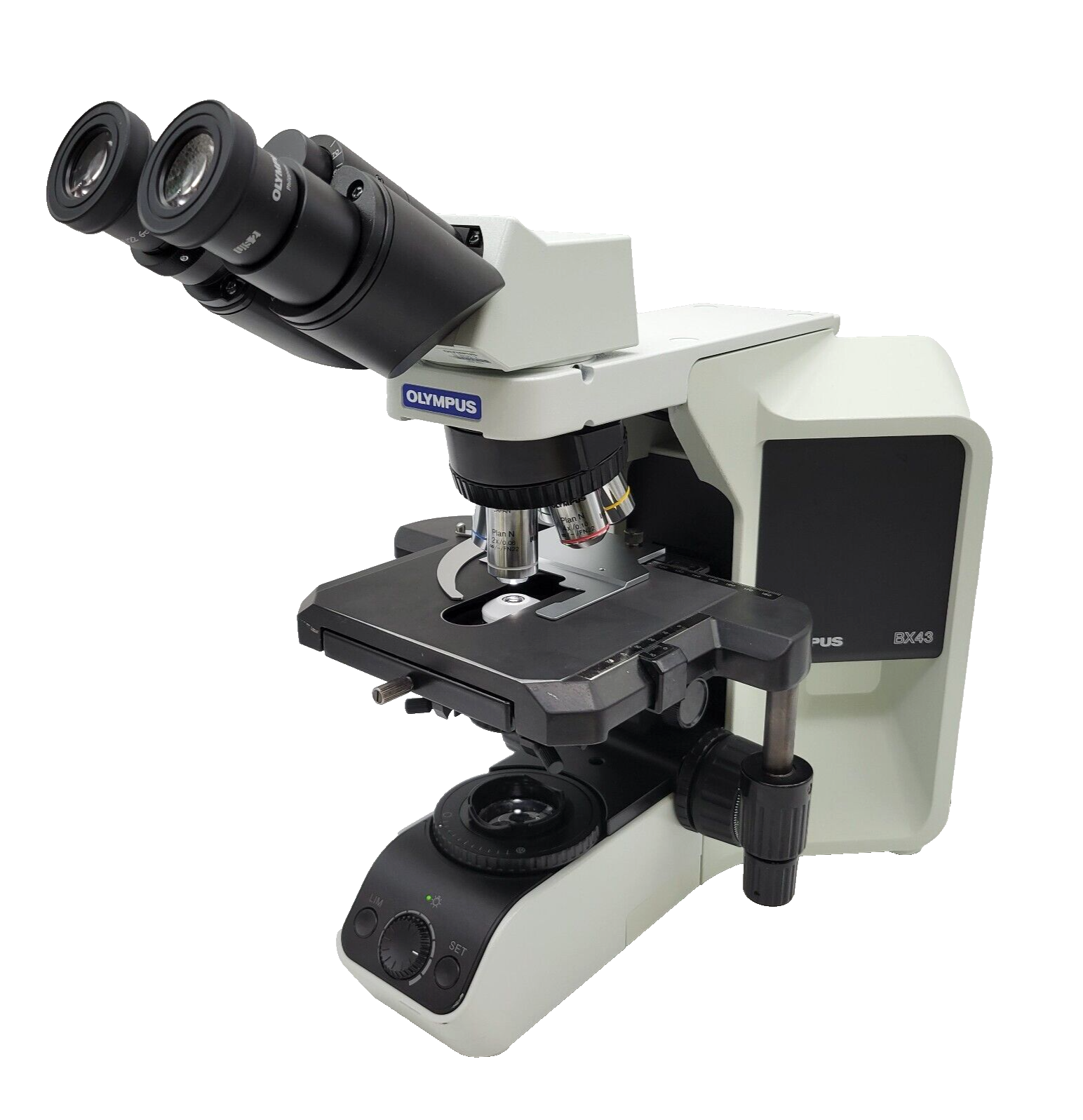 Lab Microscope Bx43f Olympus Microscope BX43 with Fixed Binocular Head & 2x Objective Patho