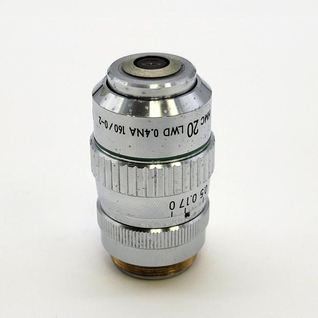 Hoffman Moduation Optics Microscope Objective HMC 20x LWD 0.4NA 160/0-2 - microscopemarketplace