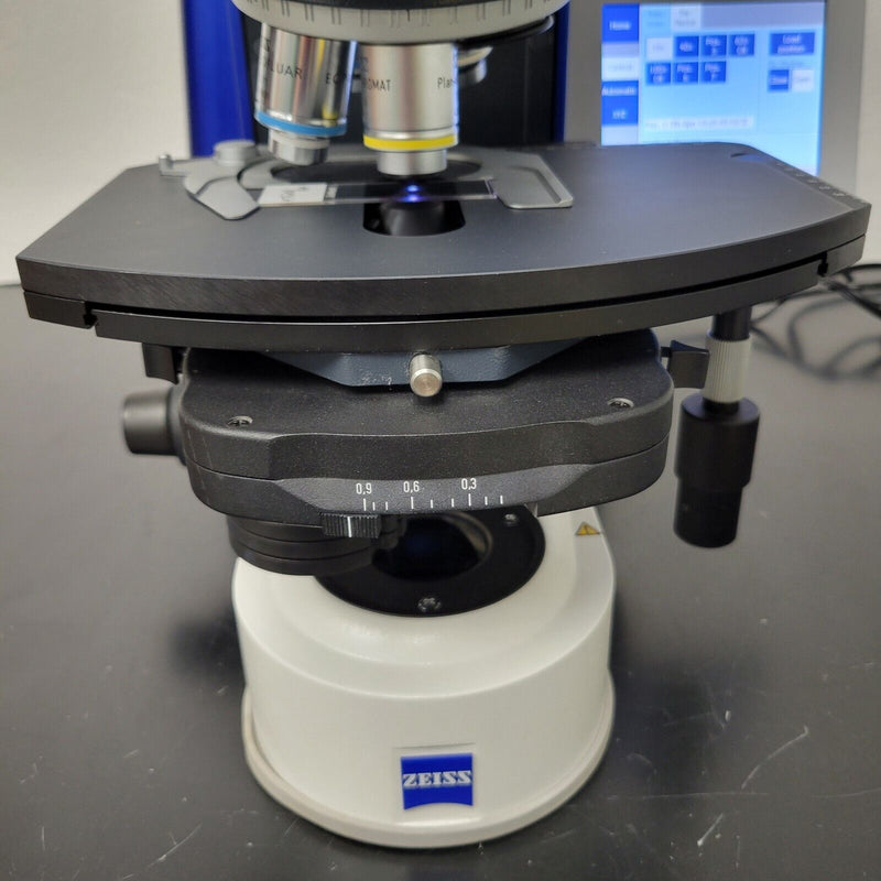 Zeiss Microscope Axio Imager.M1 Motorized with Fluorescence and Plan Apochromats - microscopemarketplace