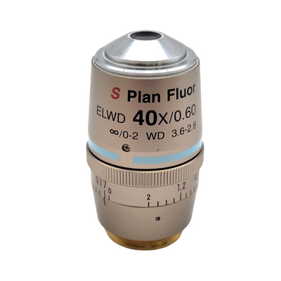 Nikon Microscope Objective CFI S Plan Fluor 40x ELWD with Correction - microscopemarketplace