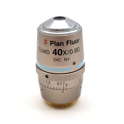 Nikon Microscope Objective CFI S Plan Fluor 40x ELWD with Correction - microscopemarketplace