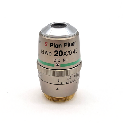 Nikon Microscope Objective CFI S Plan Fluor 20x ELWD with Correction - microscopemarketplace