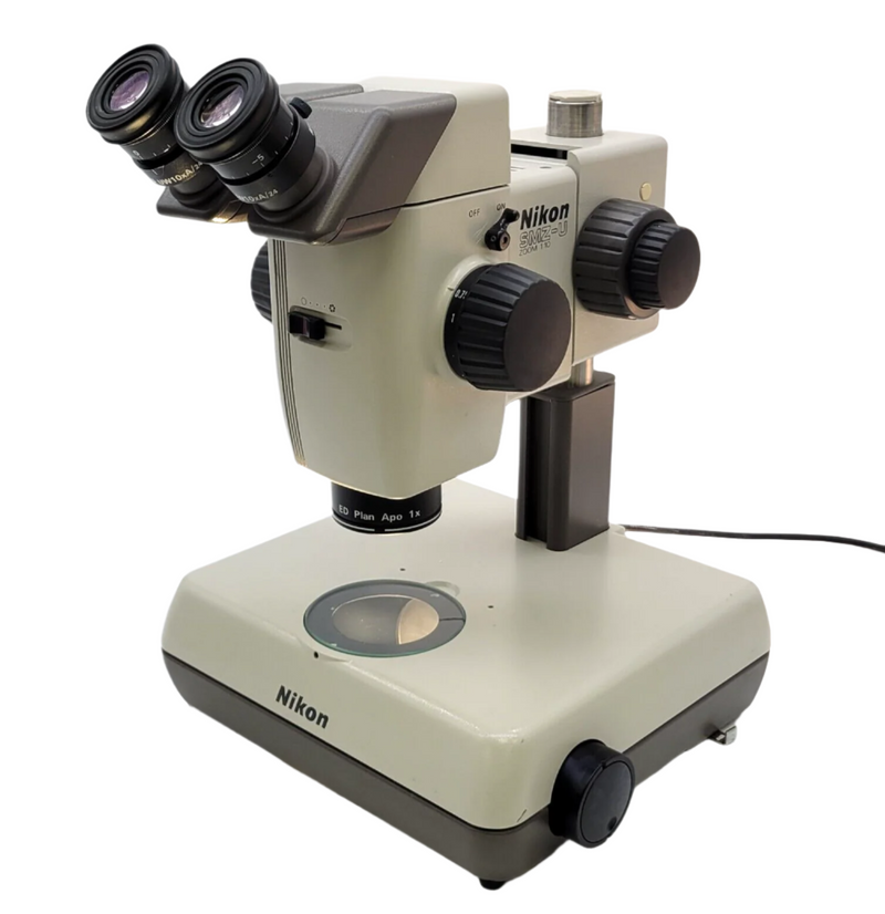 Nikon Stereo Microscope SMZ-U with Transmitted Light Stand - microscopemarketplace