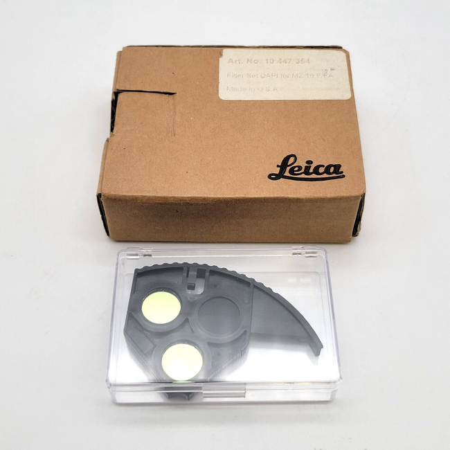 Leica Stereo Microscope Fluorescence Filter Set DAPI for MZ16 F/FA 10447354 - microscopemarketplace