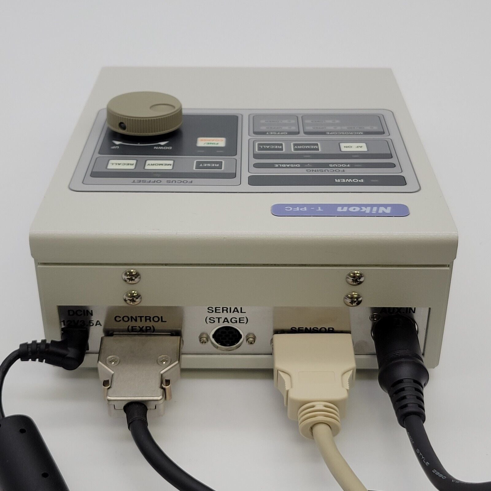 Nikon Microscope T-PFC Perfect Focus System Controller and T-EFN Z-Axi