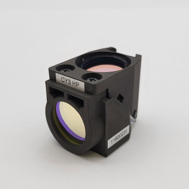 Leica Microscope Fluorescence Filter Cube CY3 HP 11600231 Size K - microscopemarketplace