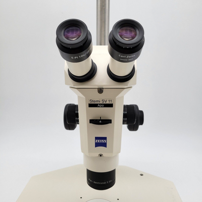 Zeiss Stereo Microscope Stemi SV 11 Apo with Plan Apochromat S 1.0x Objective - microscopemarketplace