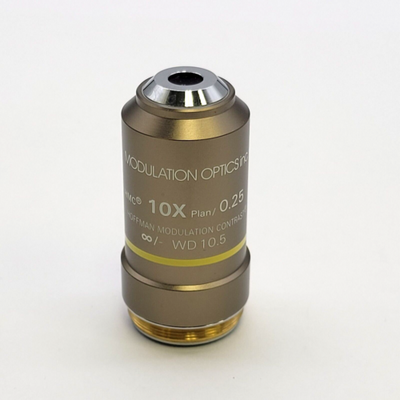 Nikon Microscope Objective Hoffman Modulation Contrast 10x HMC - microscopemarketplace