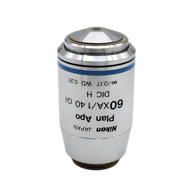 Nikon Microscope Objective Plan Apo 60XA Oil 60X DIC H - microscopemarketplace
