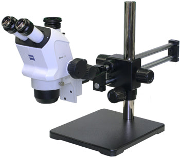 Zeiss Stemi 508 Stereo Microscope on Boom Stand | Trinocular - microscopemarketplace